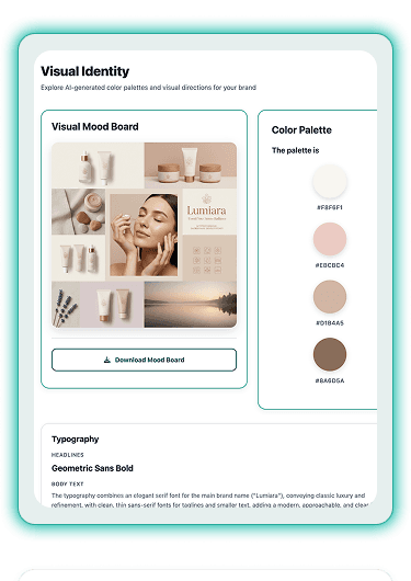 Visuel de la plateforme BrandForge